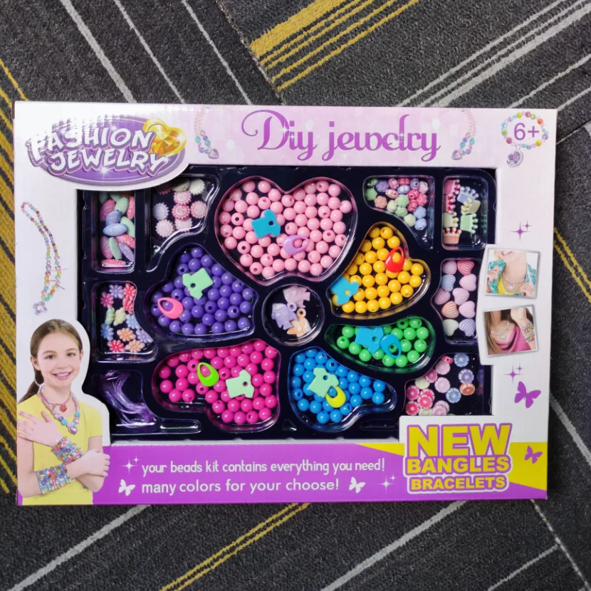 Новинка Детские забавные аксессуары из бисера сделай сам ручной инструмент