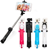 wireless selfie stick 3 in 1 handheld monopod shutter remote bluetooth selfie stick foldable tripod for ios for android phone