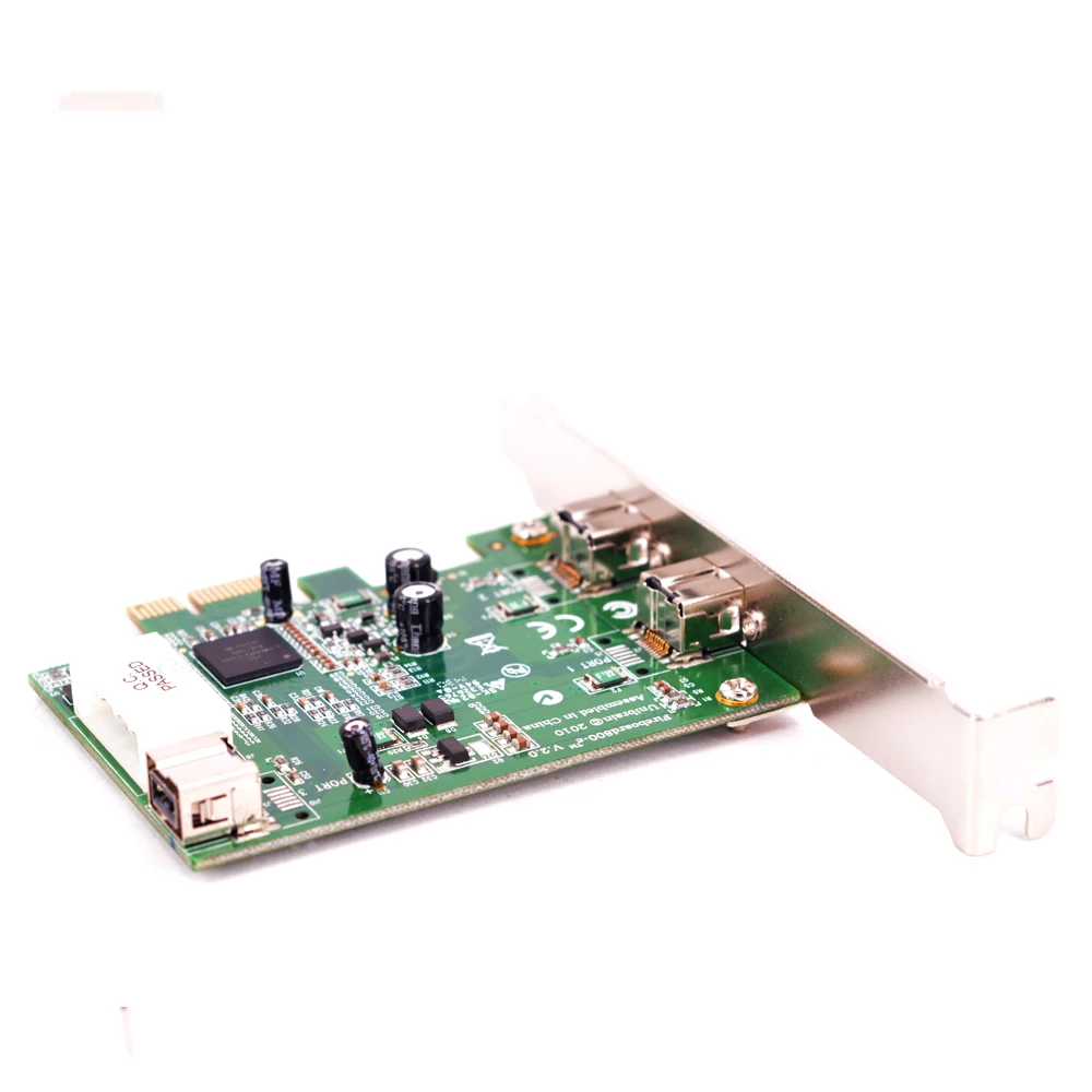 2 1 порта 1394b pci e карта внешняя firewire 800 ieee 3 п