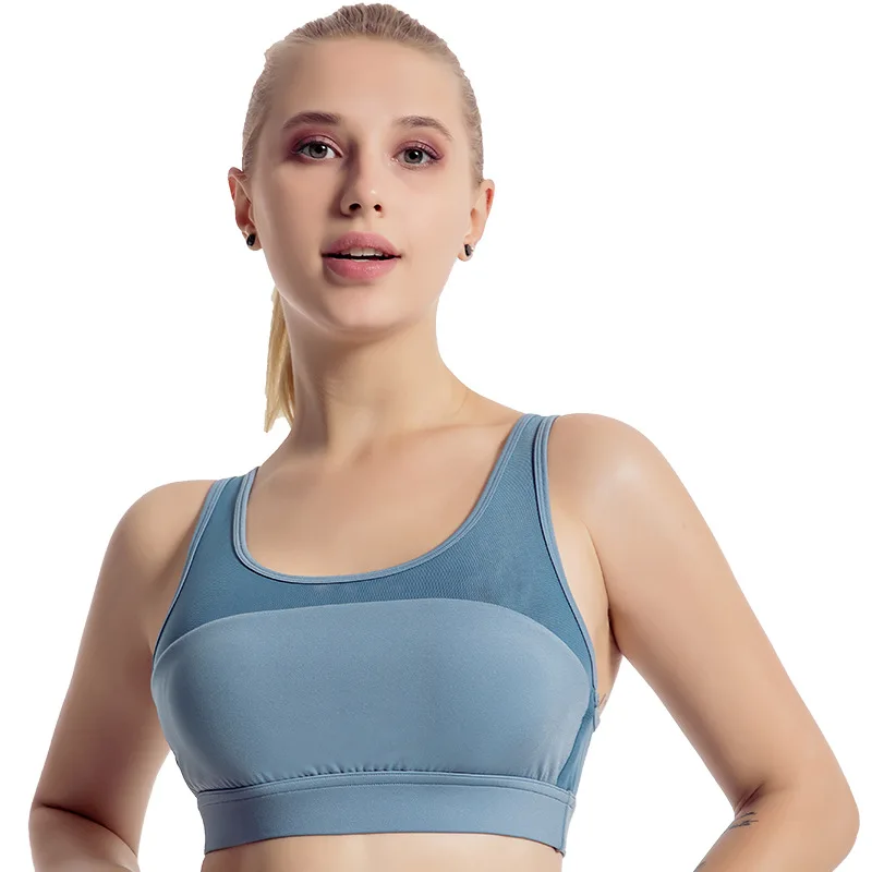 

Mindstream Shockproof Quick-Drying Gathered Sports Bra Bodybuilding Sportswear Breathable Fitness Yoga Bra Women Sport Clothes