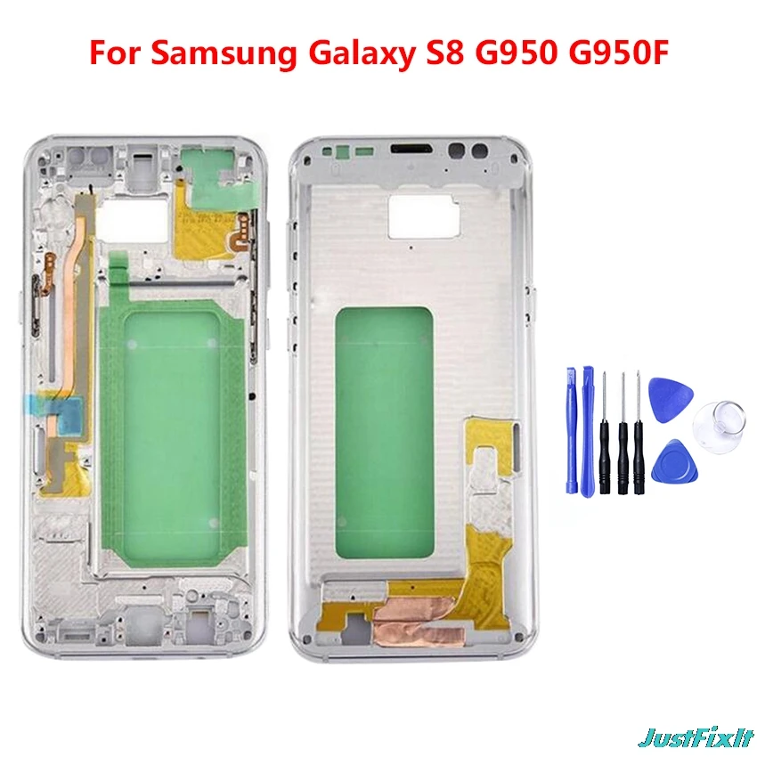 Для Samsung S8 S9P S9 S8Plus корпус средняя рамка Пластина Крышка Ремонт для Galaxy S9Plus Plus