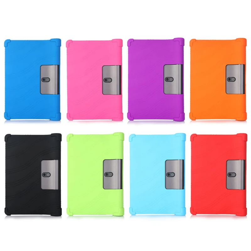 

Soft Silicon Case for Lenovo Yoga Tab 5 Kids Tablet Cover for YOGA TAB 5 YT-X705F 10.1 Tablet Rubber Case Stand Coque