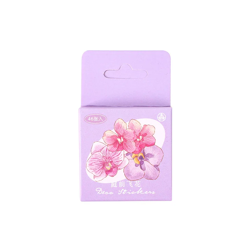 

46 Pcs/box Mushroom Collection Decorative Stickers Scrapbooking Diy Stick Label Diary Stationery Album Journal Sticker