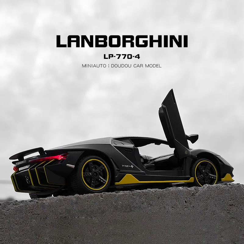 Модель спортивного автомобиля Lamborghinis Lp770 1:32 модель из сплава украшение игрушка