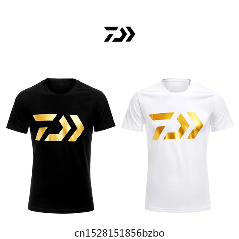 

DAIWA 2020 Fishing Clothes Summer Short Sleeve Deep Sea Sunscreen Breathable Clothes Anti-UV Ultrathin Daiwa Fishing Shirt