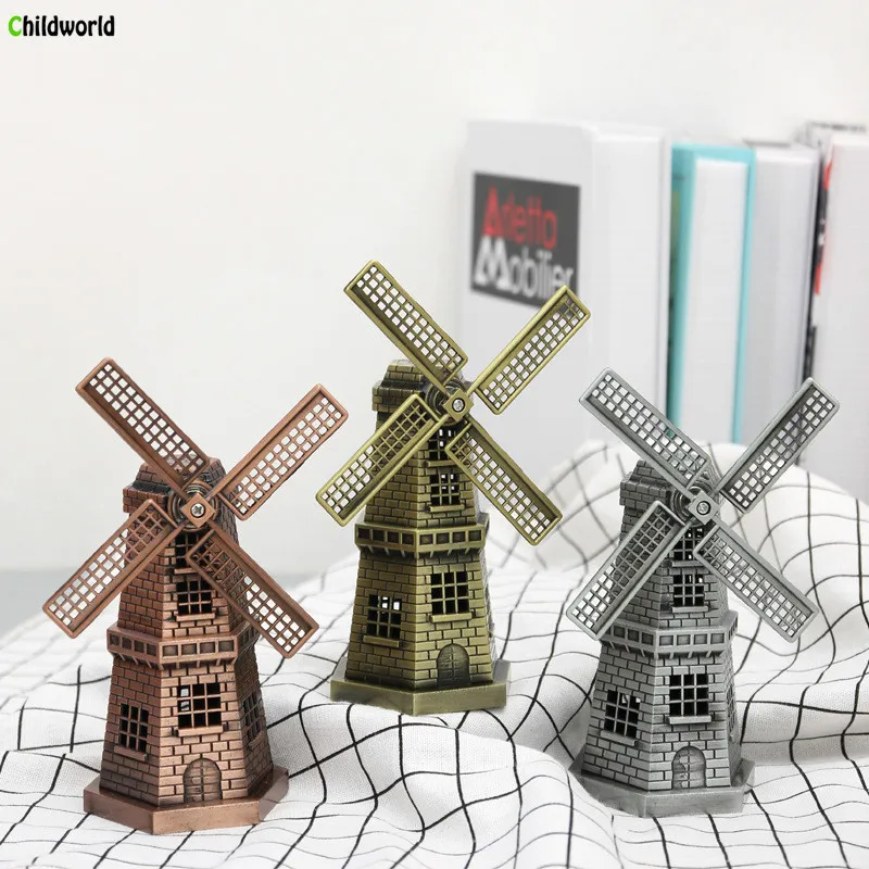 Европейские креативные миниатюрные украшения ретро металлические фигурки