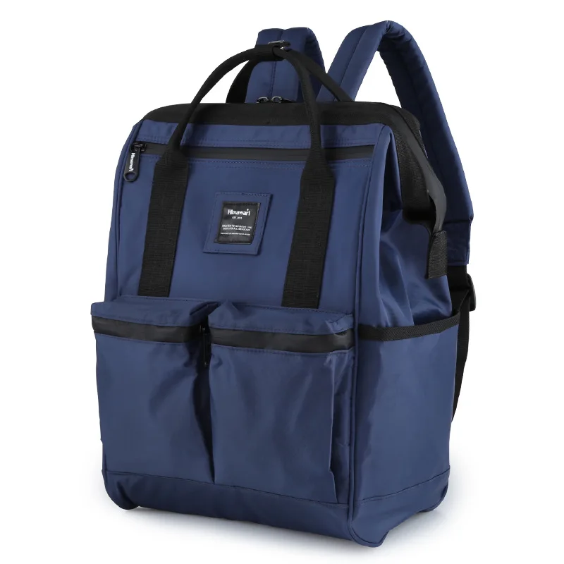 

Nylon Women Backpack Solid Color Women Shoulder Backpack Female Bags College Style Travel Bag Laptop Slot Schoolbag Mochila