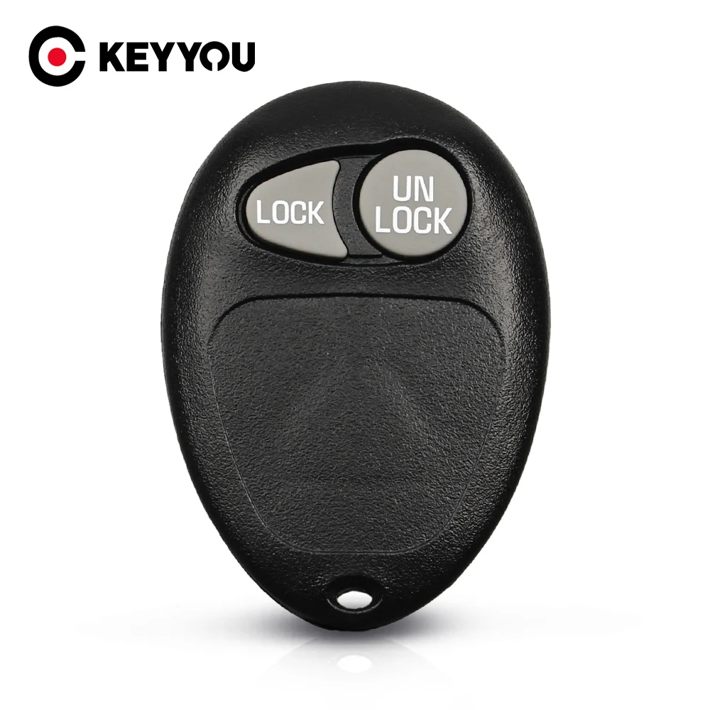 

KEYYOU 2/3 Buttons Remote Key Shell Case For Buick Hummer H3 GMC For Chevrolet Colorado Isuzu Keyless Entry Car Key Case