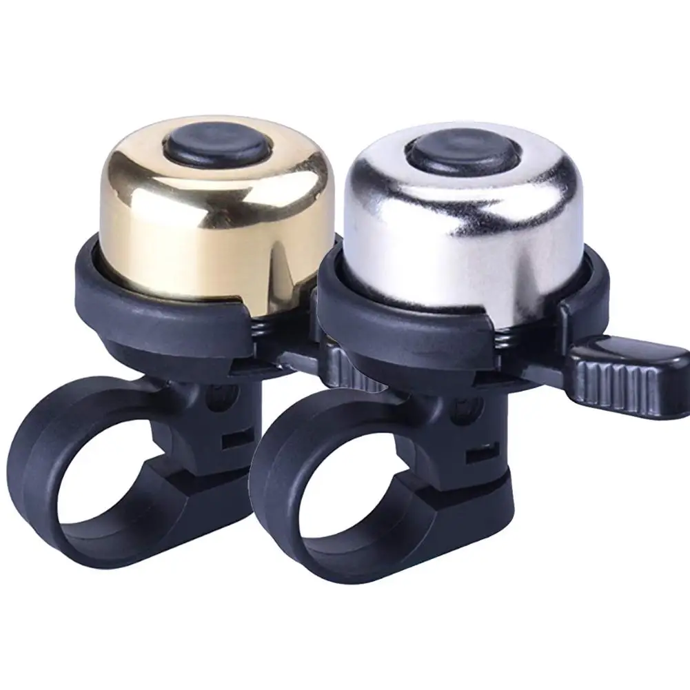 MTB дорожный велосипед Медь колокол золотой Серебряный-крепление на руль