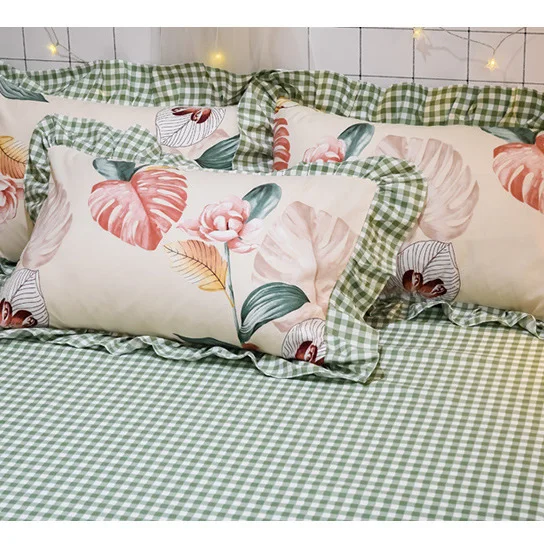 

2020 Newest Yellow bedding sets duvet cover set winter bedsheet queen size Bed linen bedspread Quilt Cover Pillowcase