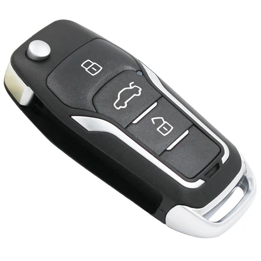 Модернизированный раскладной дистанционный Автомобильный ключ 433 МГц 4D60 или 4D63