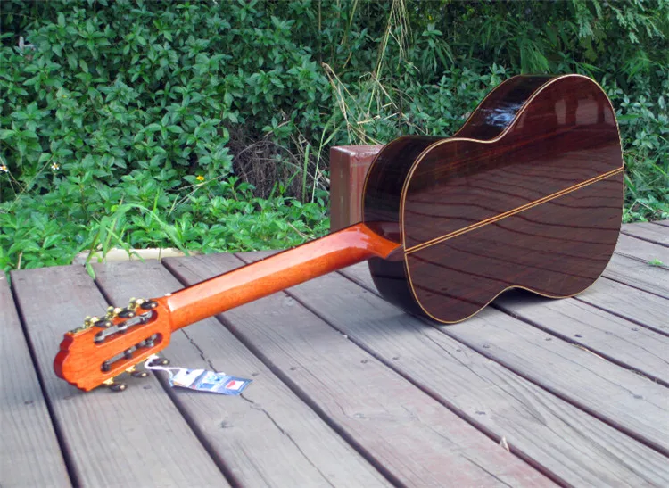 39 дюймовая испанская гитара ручной работы акустическая VENDIMIA из твердого