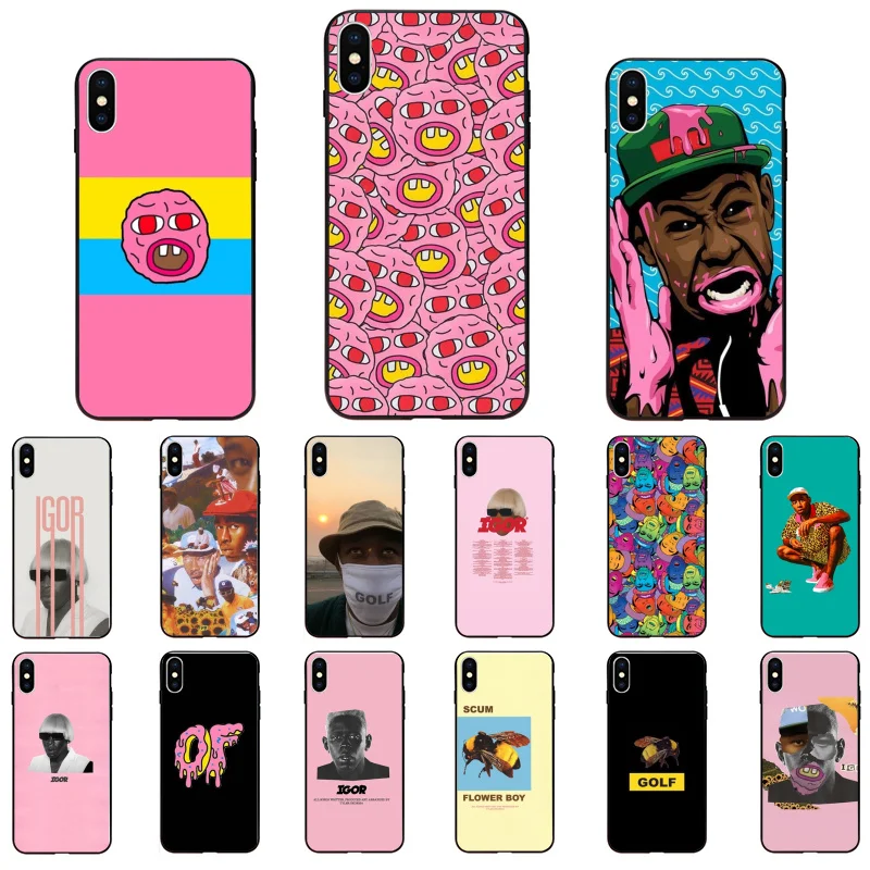 

Tyler the creator Golf IGOR bee Phone Case for iphone 13 12 11 Pro Max Case For iPhone XS MAX X XR SE2 8 7 Plus