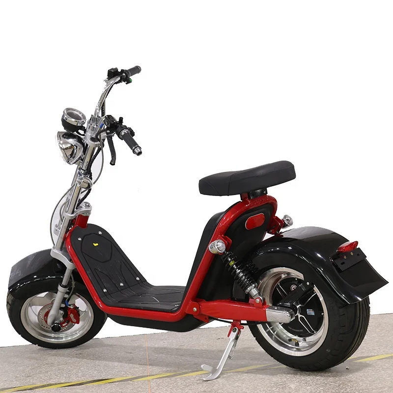 Новая модель склад в Нидерландах Электрический скутер citycoco M2 12 дюймов 1500