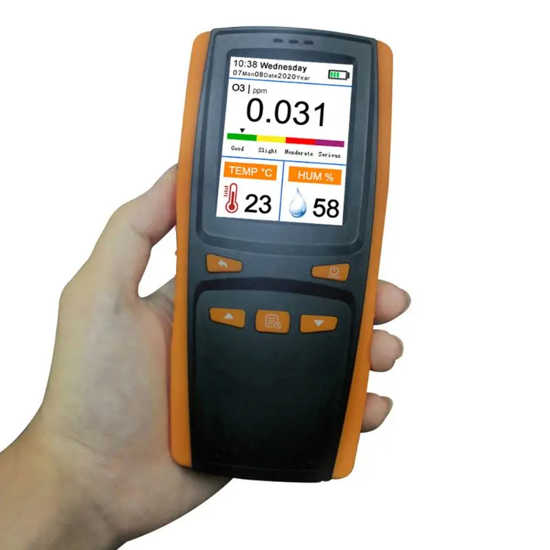 

Portable Ozone Analyzer O3 Ozone Gas Detector Intelligent Sensor Ozone Meter 62KD