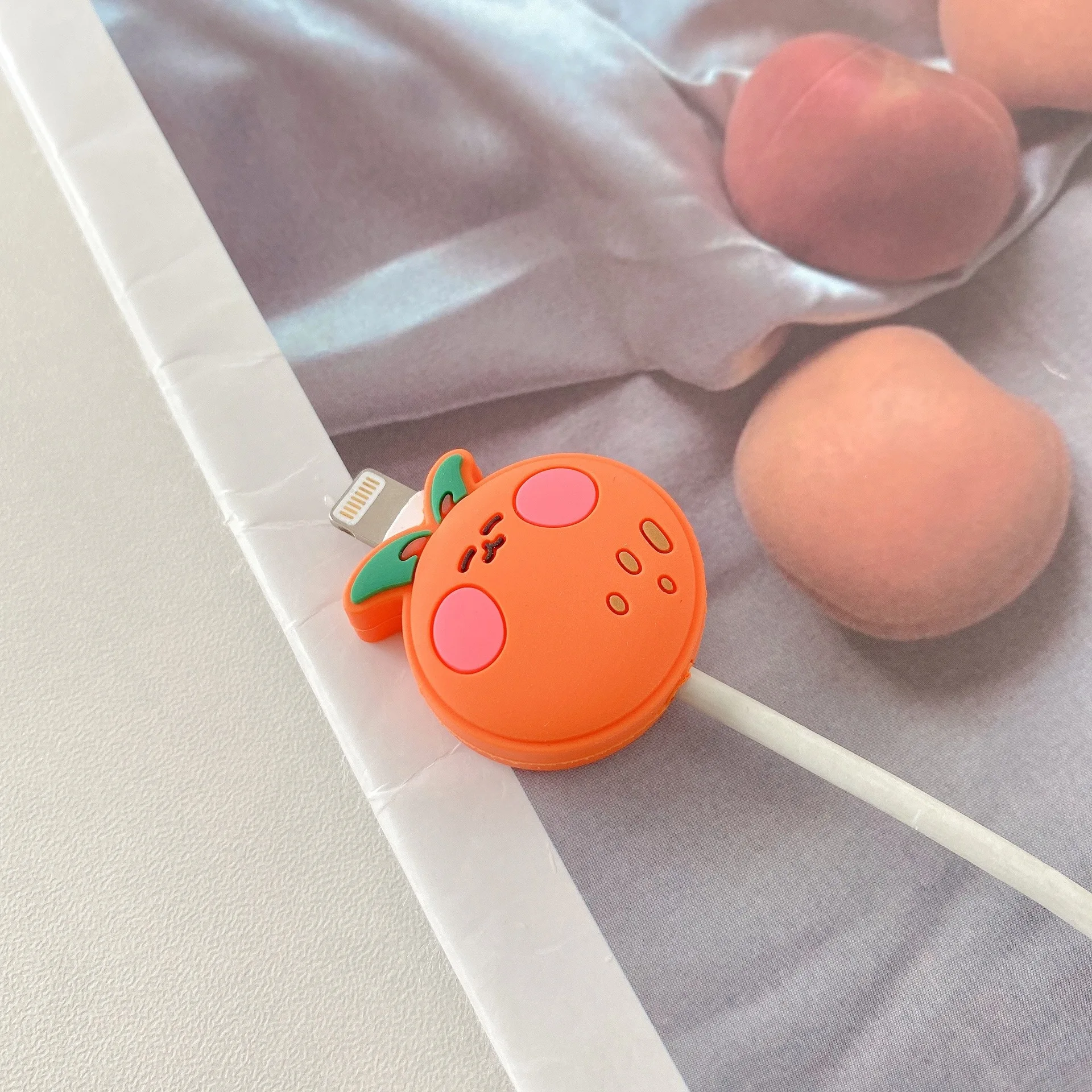 Вспомогательное оборудование кабеля для iphone 5 6 7 8 x защитный чехол usb-кабеля