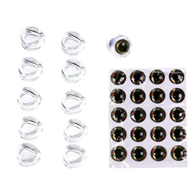 1 комплект уличных рыболовных приманок материал для летающей рыбалки крючок