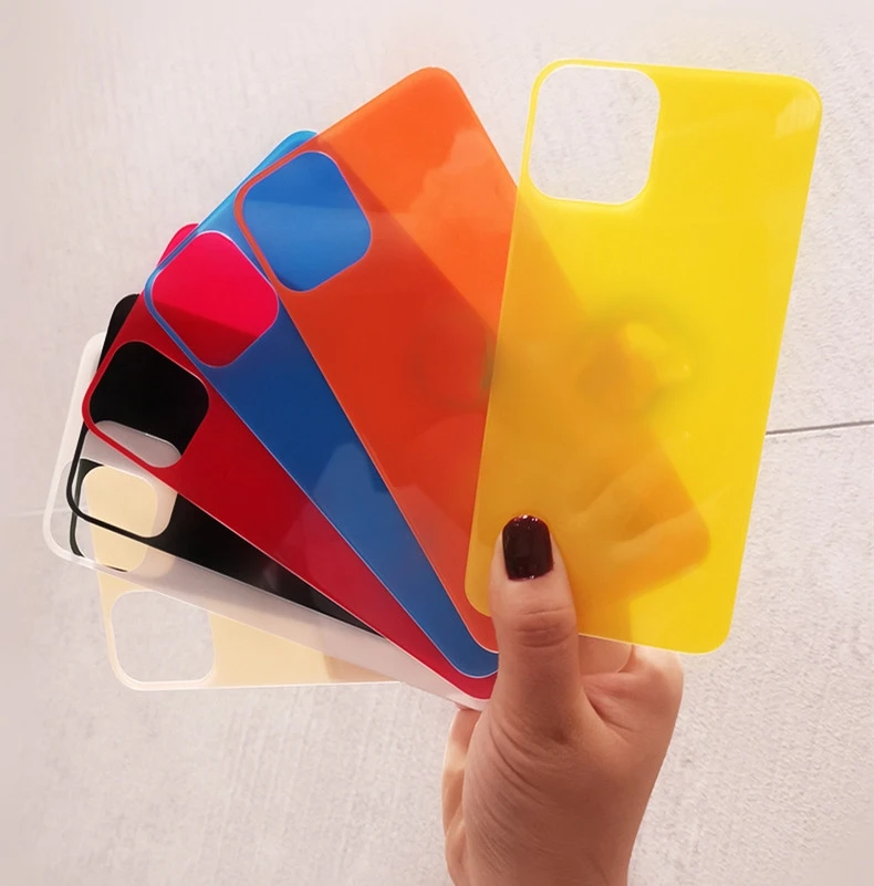 Защитная пленка для задней панели iPhone11 Pro Max закаленное стекло защитная iPhone12