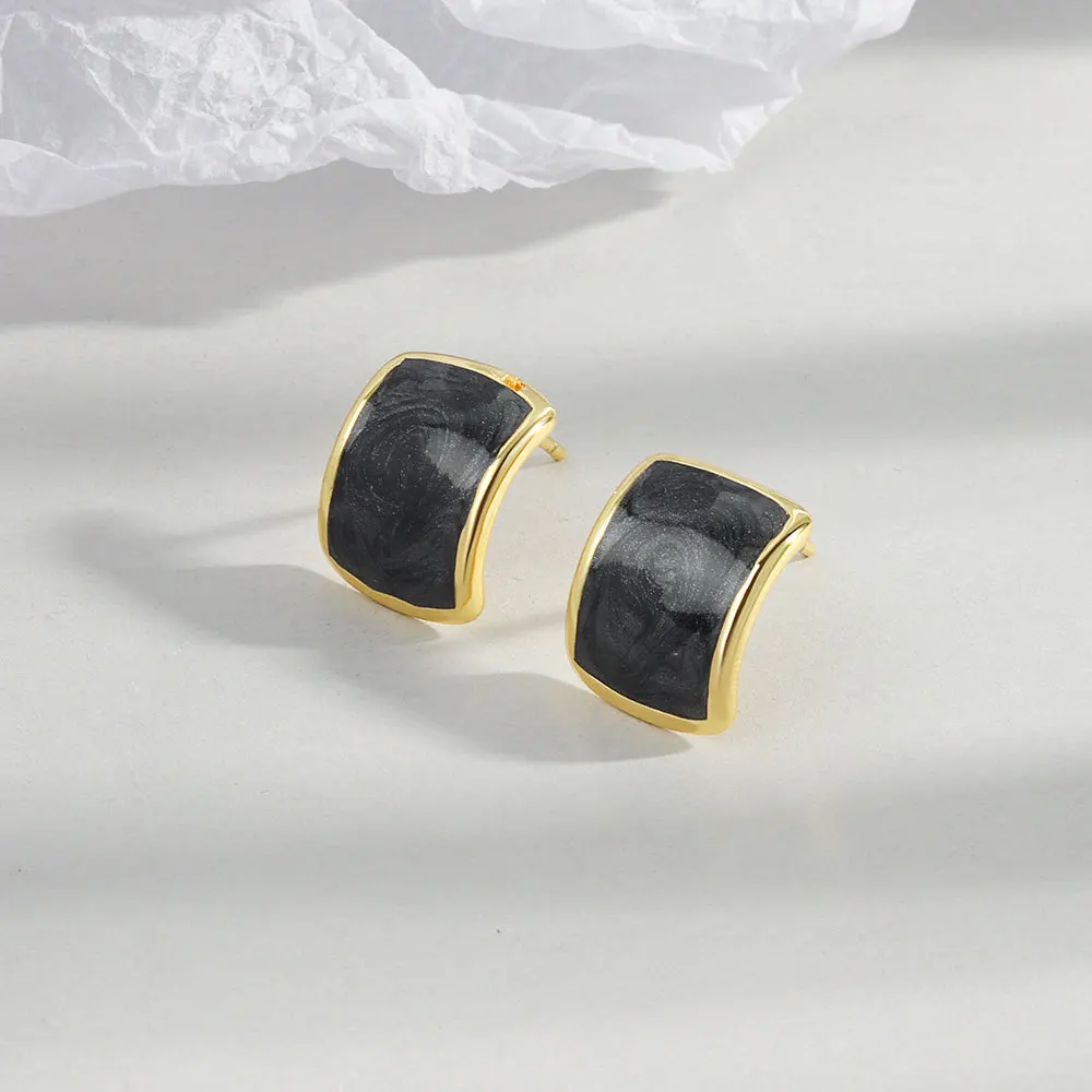 LIVVY новые модные серьги неправильной формы в стиле ретро женские темпераментные