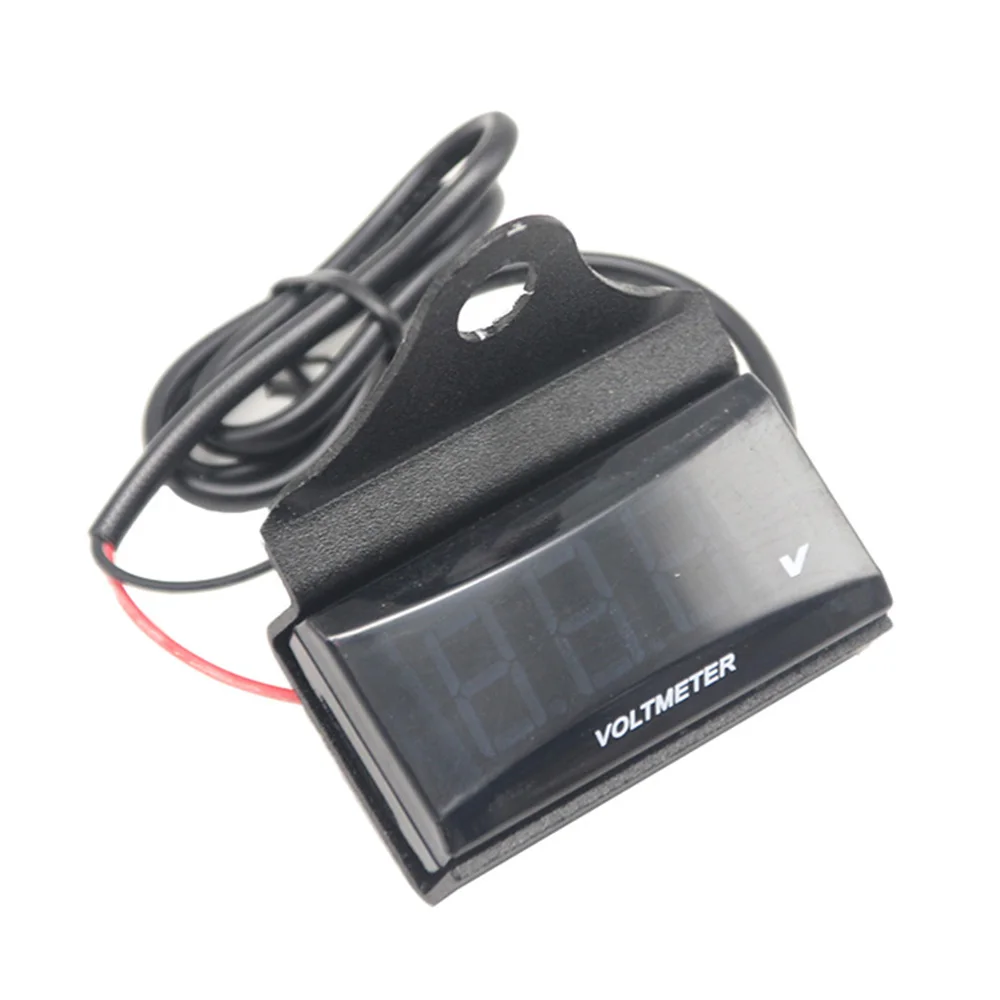 Вольтметр для мотоцикла Alconstar KOSO светодиодный цифровой дисплей мини измеритель