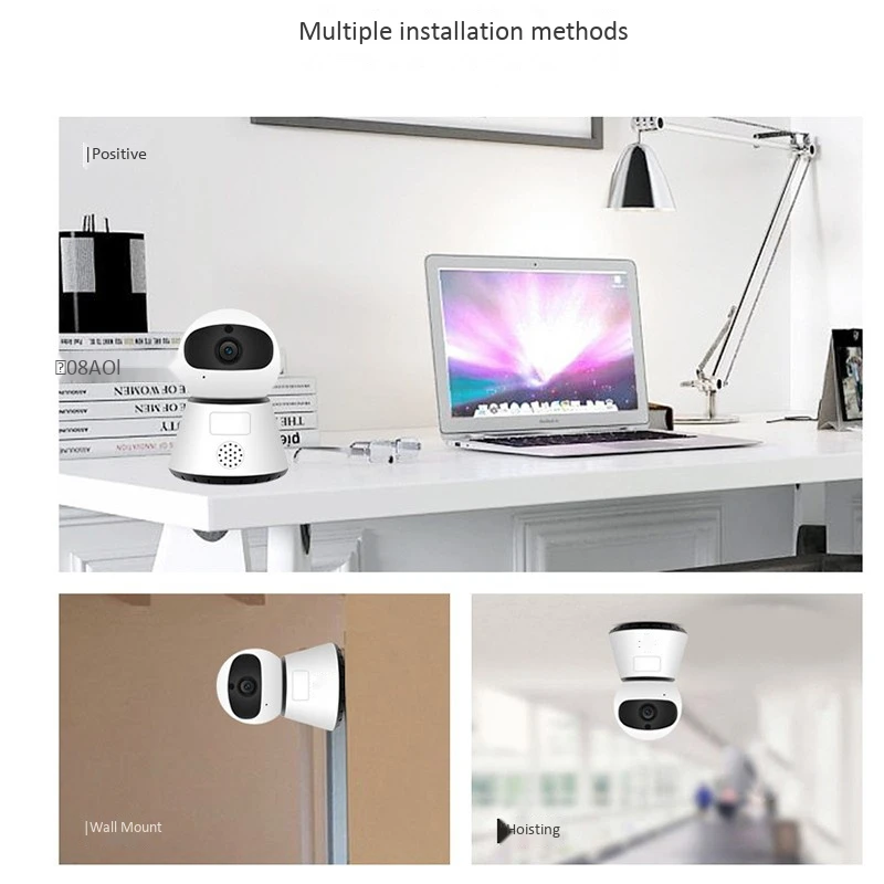 

1080P Video Baby Monitor with Camera and o Wifi Wireless Night Vision Security Camera Nanny Cam EU Plug