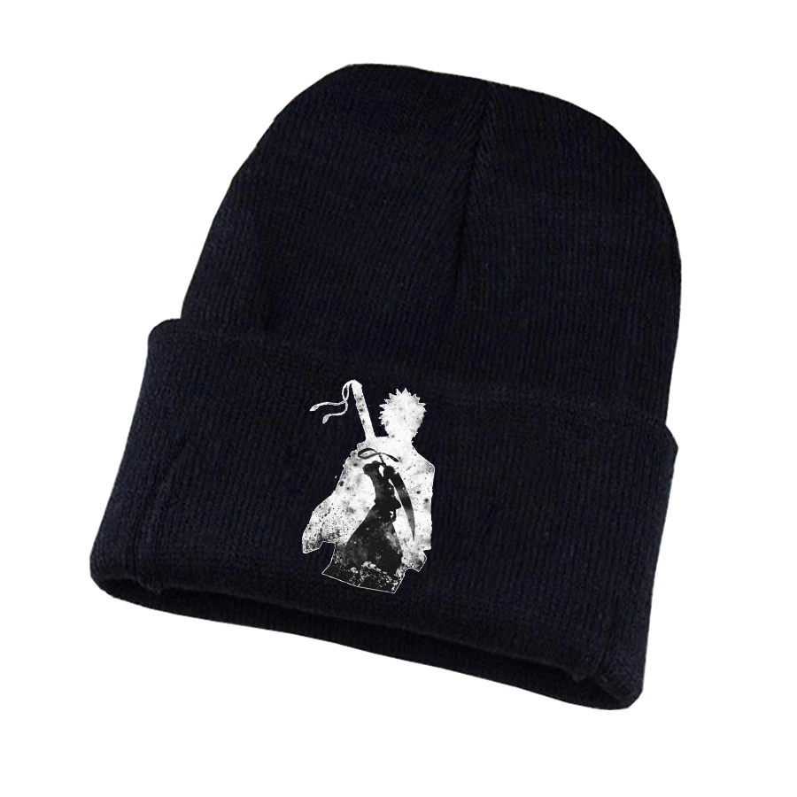 Трикотажная шапка с аниме отбеливателем для косплея Повседневная хлопковая