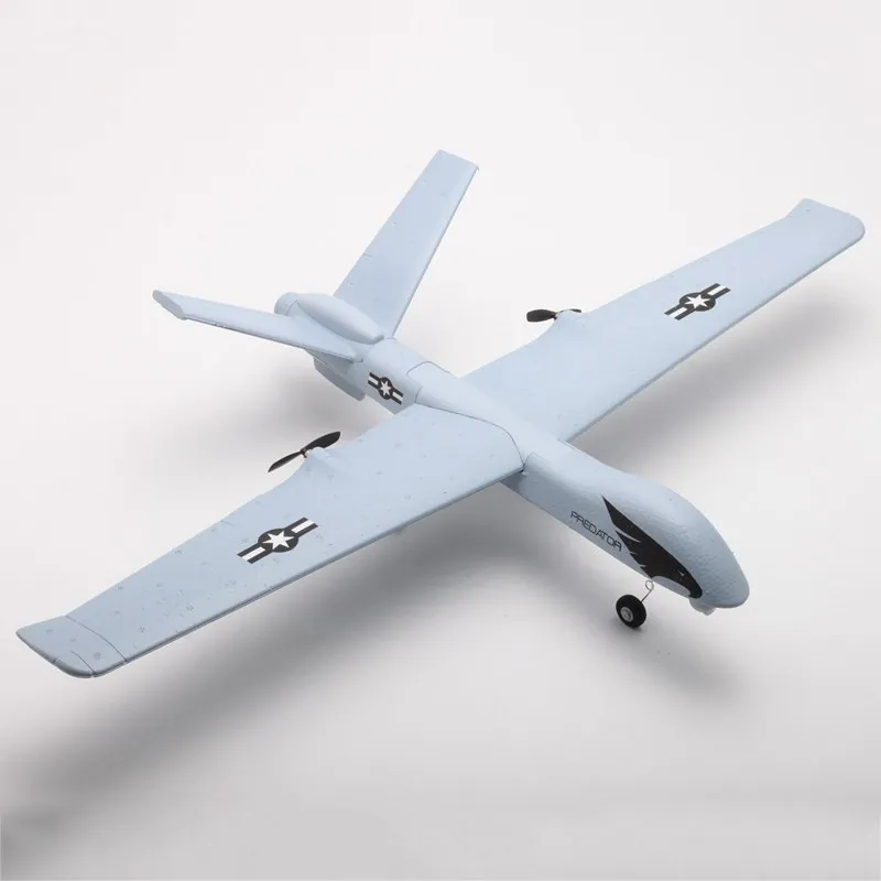 Z51 Хищник 660 мм размах крыльев 2 4G 2CH планер RC Самолет RTF встроенный DIY US | Игрушки и