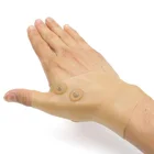1 шт., силиконовая опора для запястья, магнитная терапия, наручные перчатки для большого пальца, для ввода, для йоги, для снятия боли при артрите