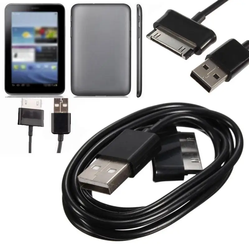USB-кабель для зарядки и передачи данных 80 см шнур Samsung galaxy P1010 P1000 P7500 P3100 H7D7 |