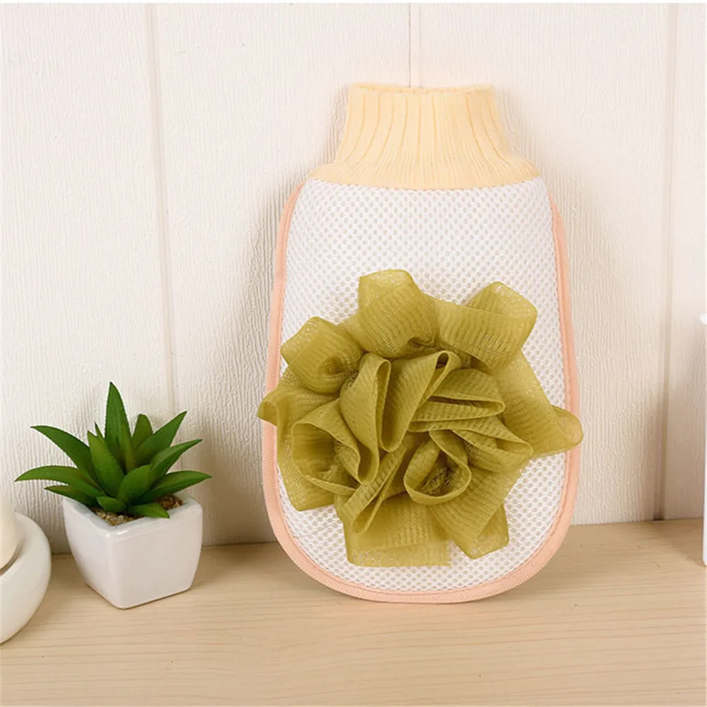 1 шт. парная душевая утолщаются для ванной Волшебная рукавица пилинга