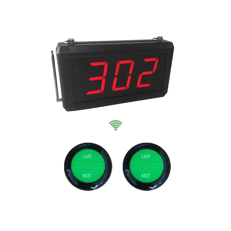 Возьмите номер системы очереди управление системой с 3 значным беспроводным