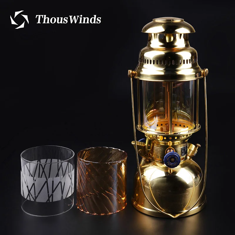 Thous Wind HK500 HK250 HK150 стеклянный абажур для масляной лампы улицы кемпинга Сменное