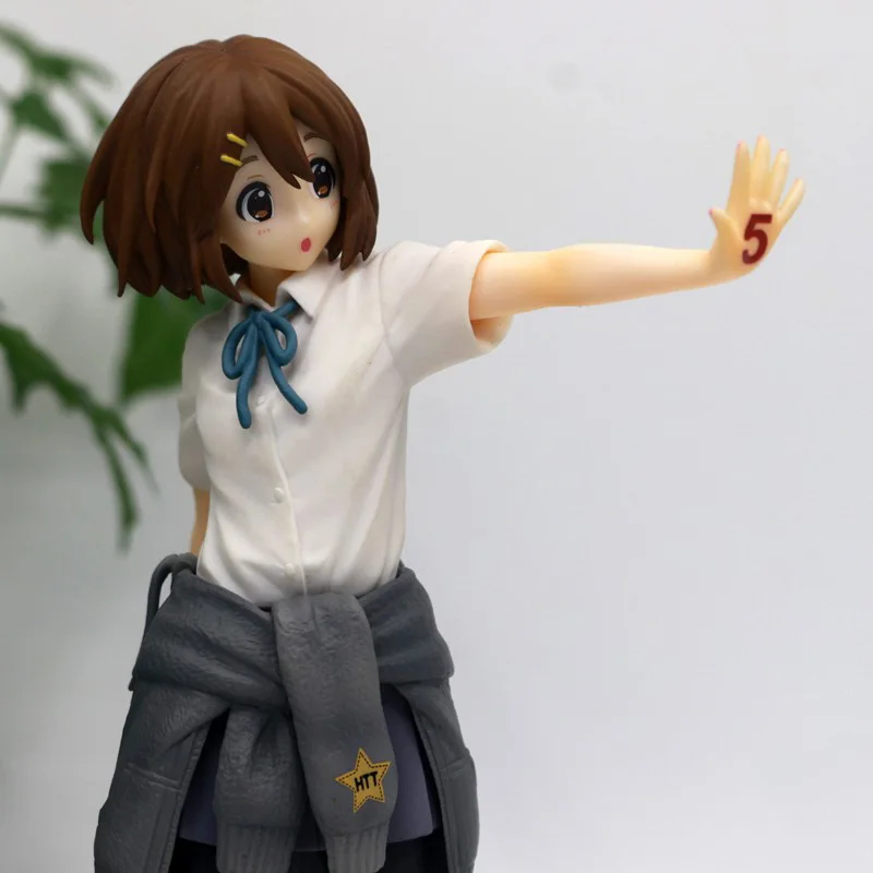 К-он! Hirasawa Yui Akiyama Mio Tainaka ритсу Kotobuki Tsumugi Адзуса Накано 5th юбилей ПВХ фигурка модель игрушки
