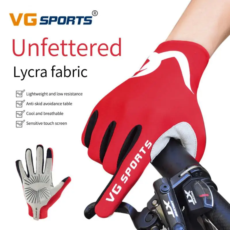

Touch Screen Long Full Fingers Gel Sports Cycling Gloves MTB Road Bike Riding Racing Gloves Women Men Bicycle Gloves