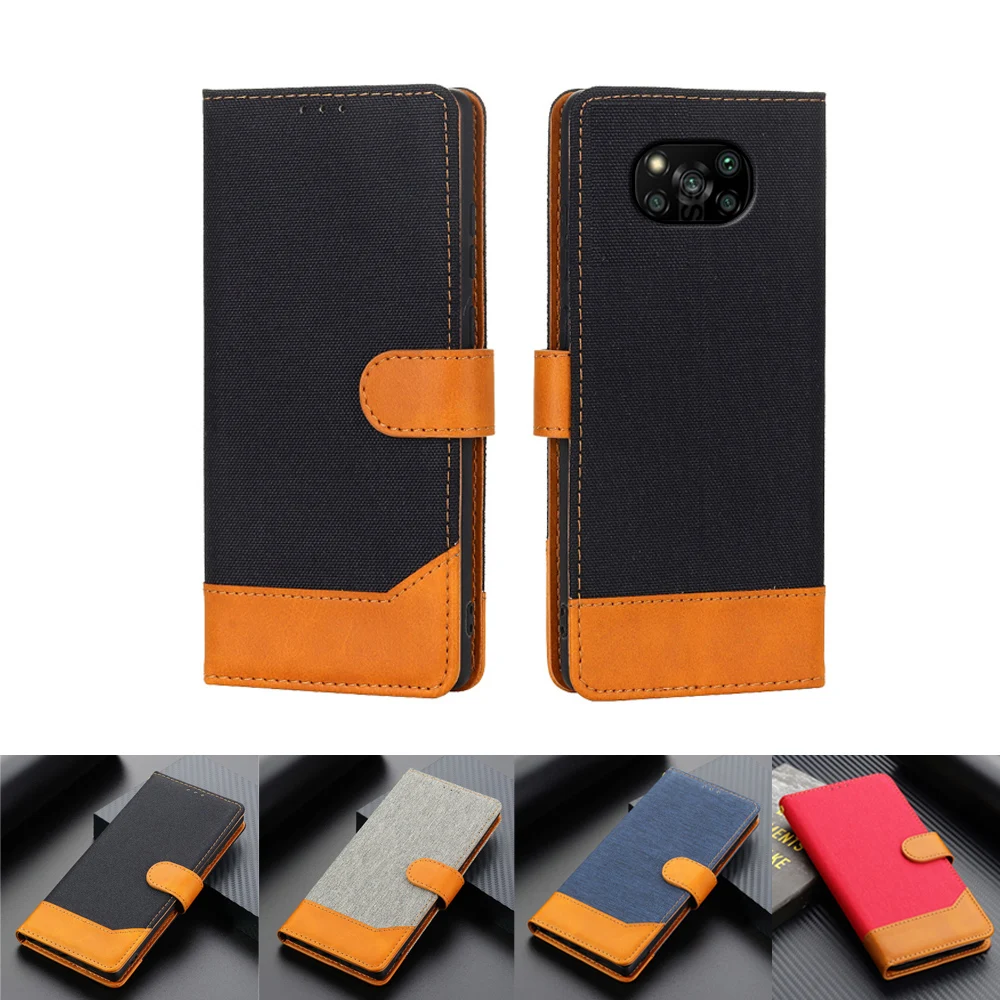 

Wallet Phone Case For POCO X3 Pro Cover Flip Leather Magnetic Card Protective Hoesje Etui Book For Xiaomi POCO X3 NFC Case Funda
