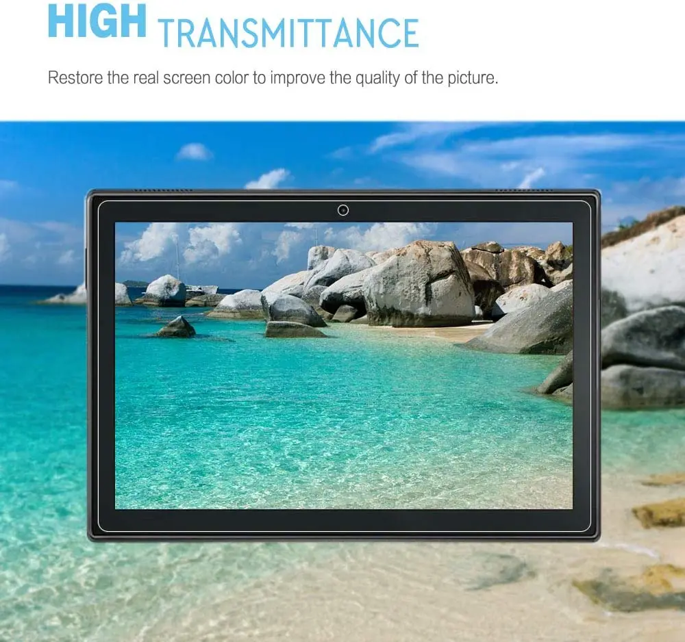 2 шт Защитная пленка для экранов планшетов из закаленного стекла чехол планшета