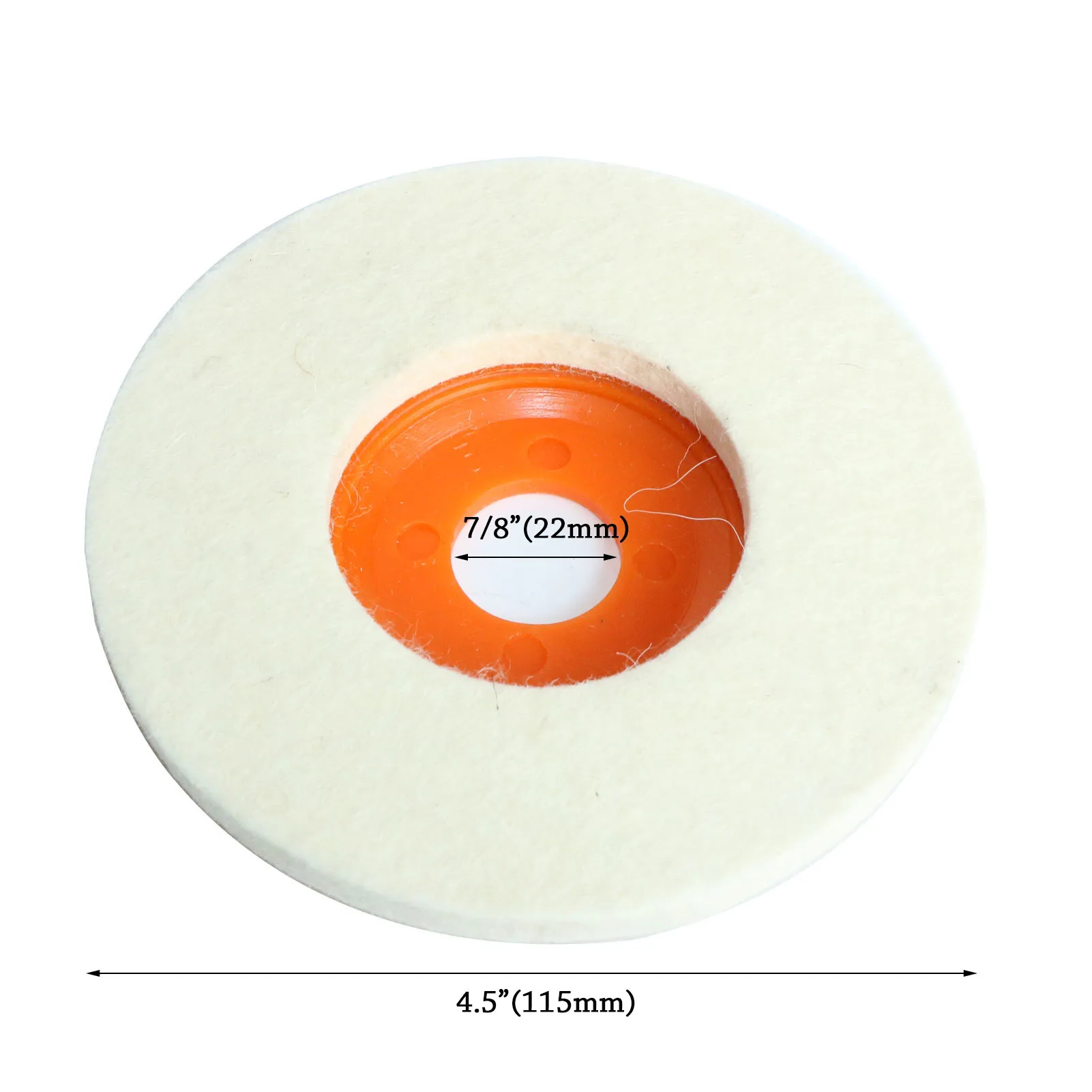 Шлифовальный диск стальная вата войлочная фетровая лопатка 4/5/4 5 дюйма прочная