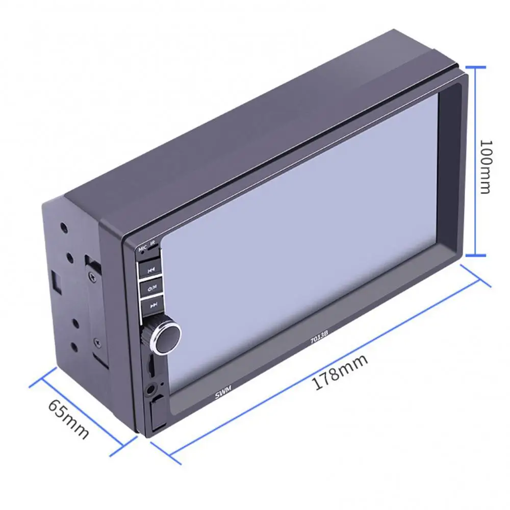 

7013, автомобильный mp5-плеер, FM-радио, Bluetooth, Φ, 7-дюймовый автомобильный Bluetooth-медиаплеер, автомобильные интеллектуальные аксессуары для систем...