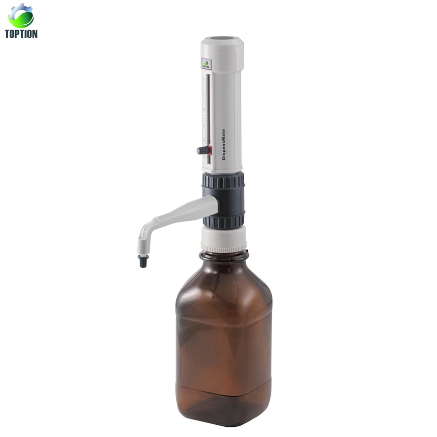 

5ml to 50 mL liquid dispensing transfer bottle-top dispenser for laboratory