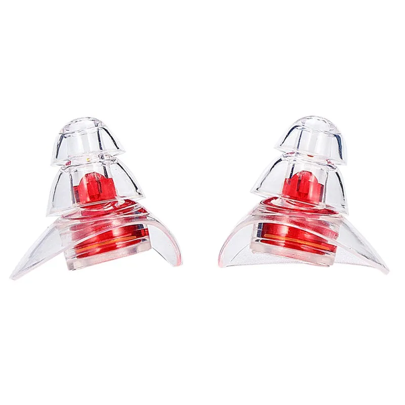 

Music Noise Reduction Earplugs Hearing Safety Protection Reusable High Fidelity Earplugs