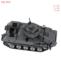 hot military wwii soviet army bmd 2 airdrop tank vehicles cold war equipment model building blocks weapons bricks toys for gift