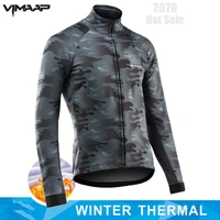 winter fleece thermal warm uae cycling jersey jacket riding mtb windproof outdoor sportswear mans racing bicycle ropa ciclismo