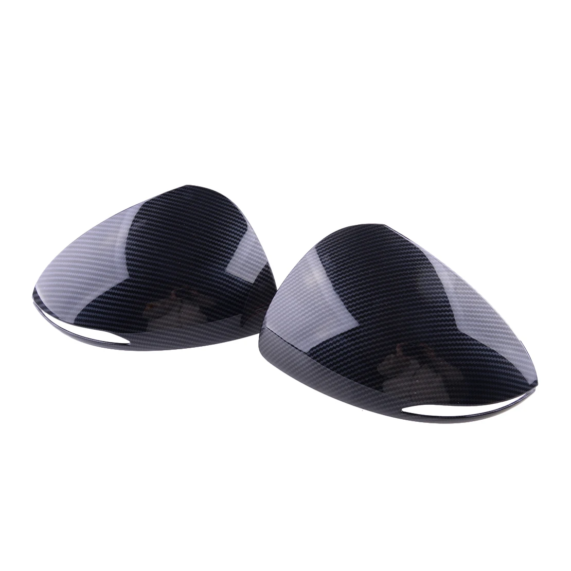 

2 шт. накладка на зеркало заднего вида автомобиля отделка оболочки ABS черный углеродное волокно стиль подходит для Hyundai Sonata 2020 2021