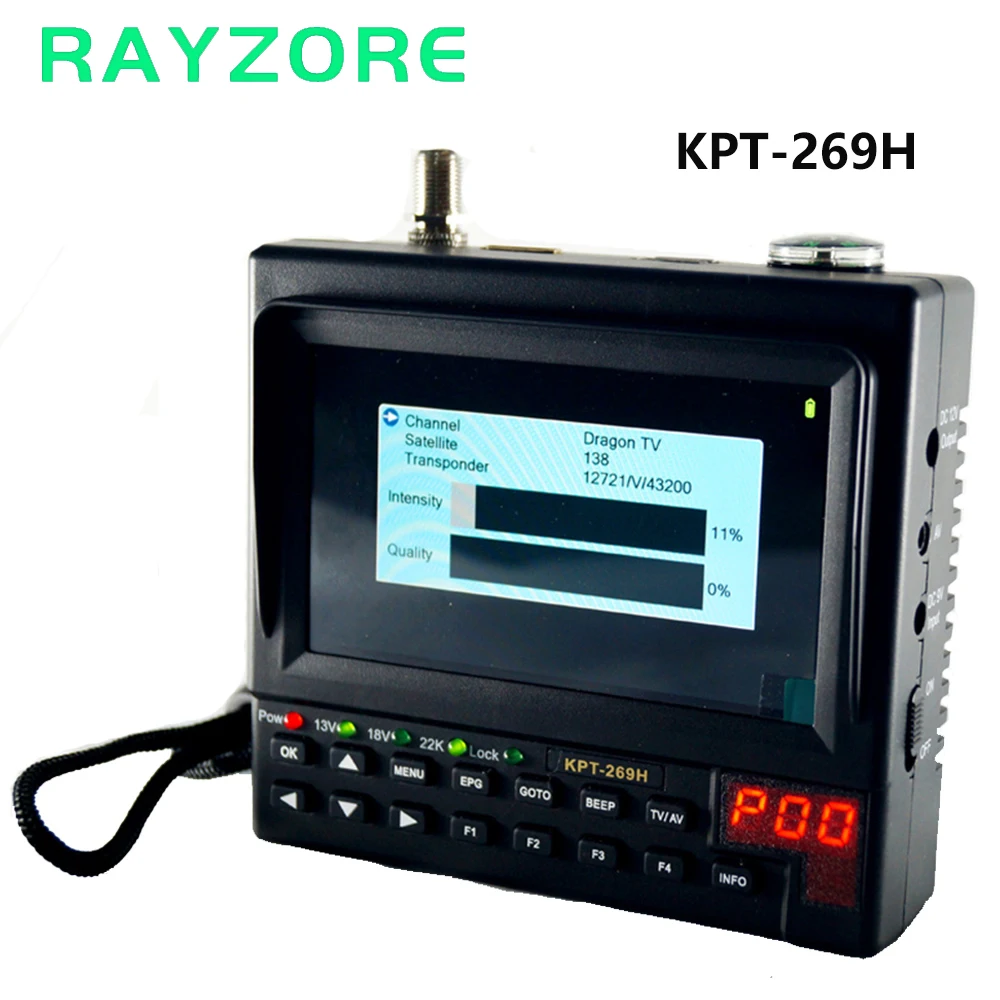 Устройство для измерения яркости цифровой приемник спутникового телевидения Full