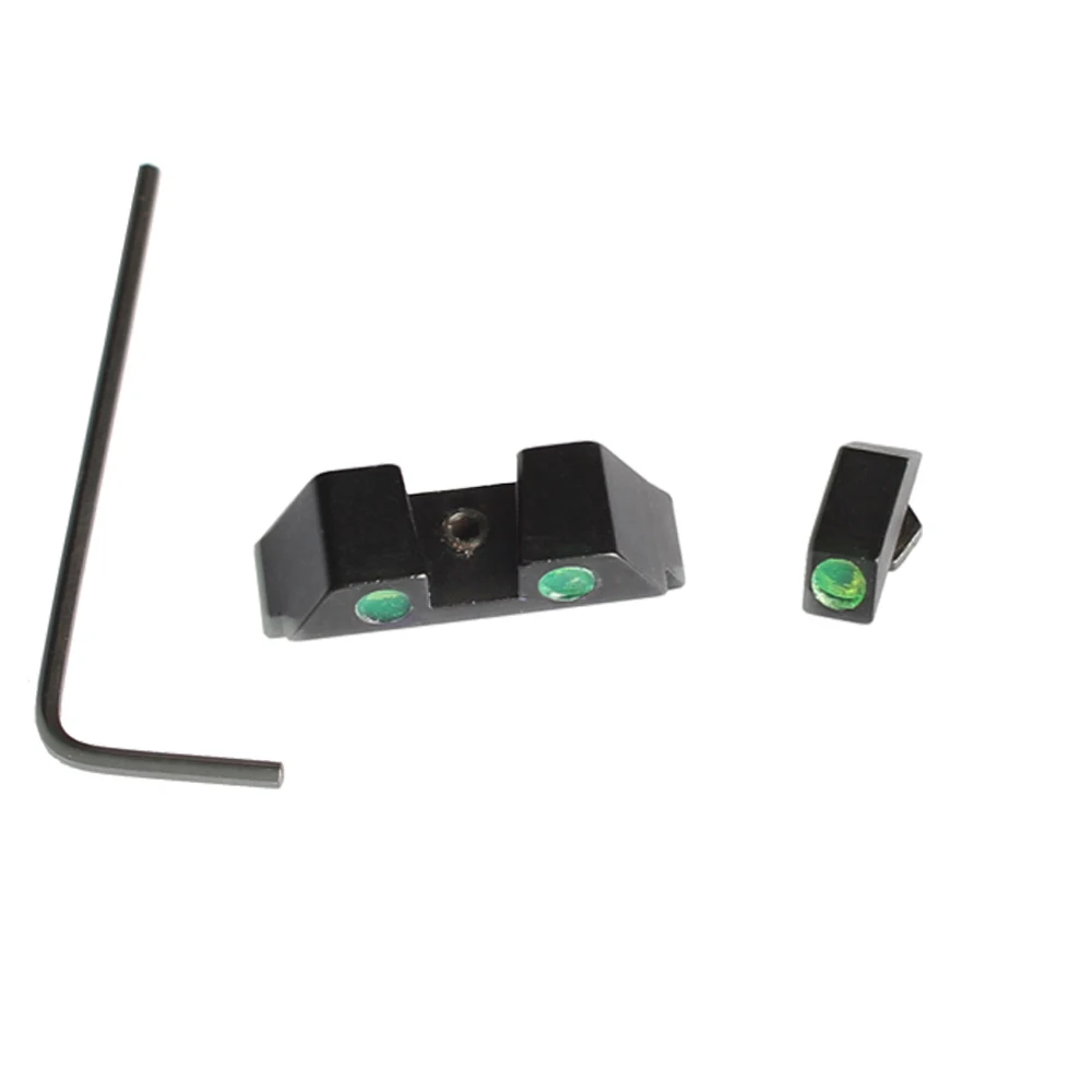 SPINA волоконно оптический передний прицел/задний боевой красный зеленый