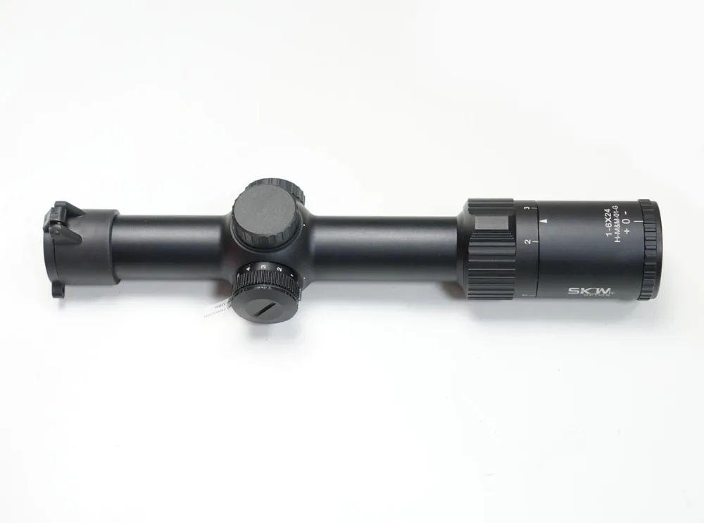SKWoptics охотничьи 1-6x24 винтовки прицелы военные тактические MIL сетка ударопрочные оптические прицелы 30 мм прицелы кольца