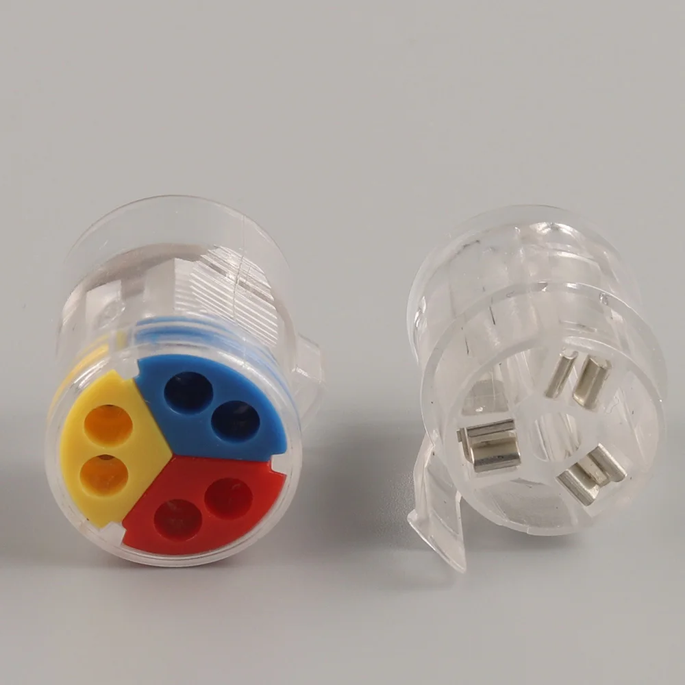 Соединитель для кабеля стыкового типа съемный быстрый соединитель 1 в 2 выхода