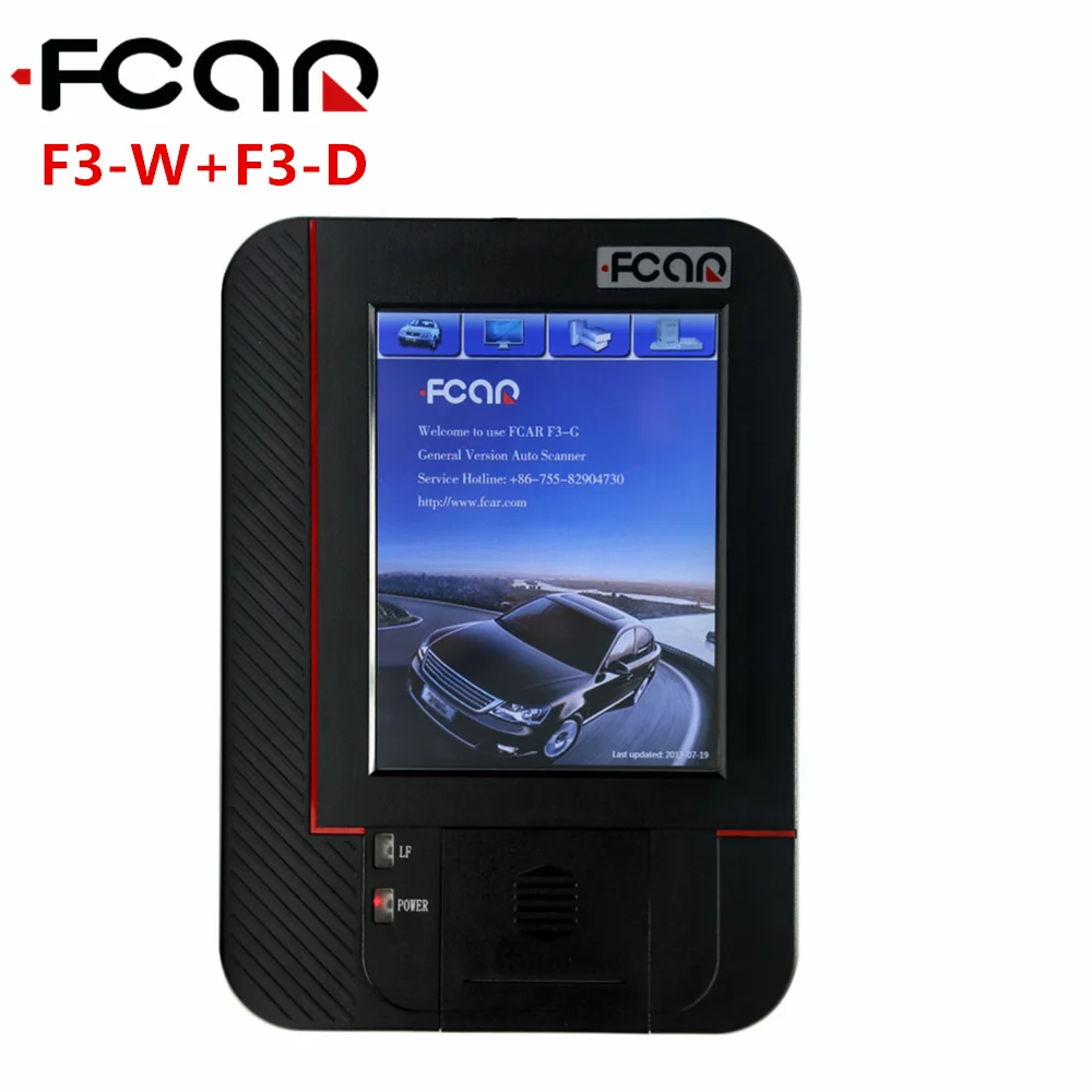 Fcar F3 G диагностический сканер W + D для бензиновых автомобилей/тяжелых