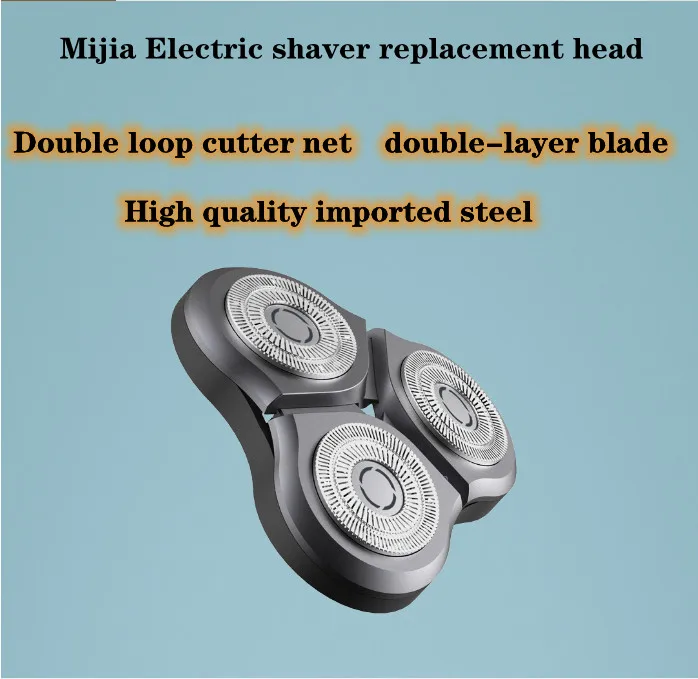 

Xiaomi Mijia 3D Floating Smart Electric Shaver S300 IPX7 Waterproof Razor Type-C Charging Dual Layer Blade Dry&Wet Beard Shaving
