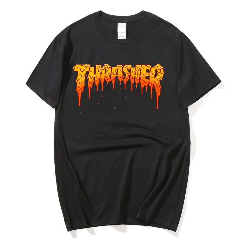 

Short sleeve t-shirt for men and women, novelty, cotton, fashionable, with anime print, funny